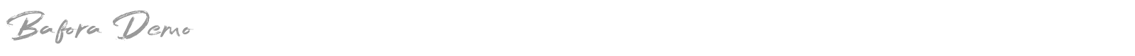 Bafora font preview